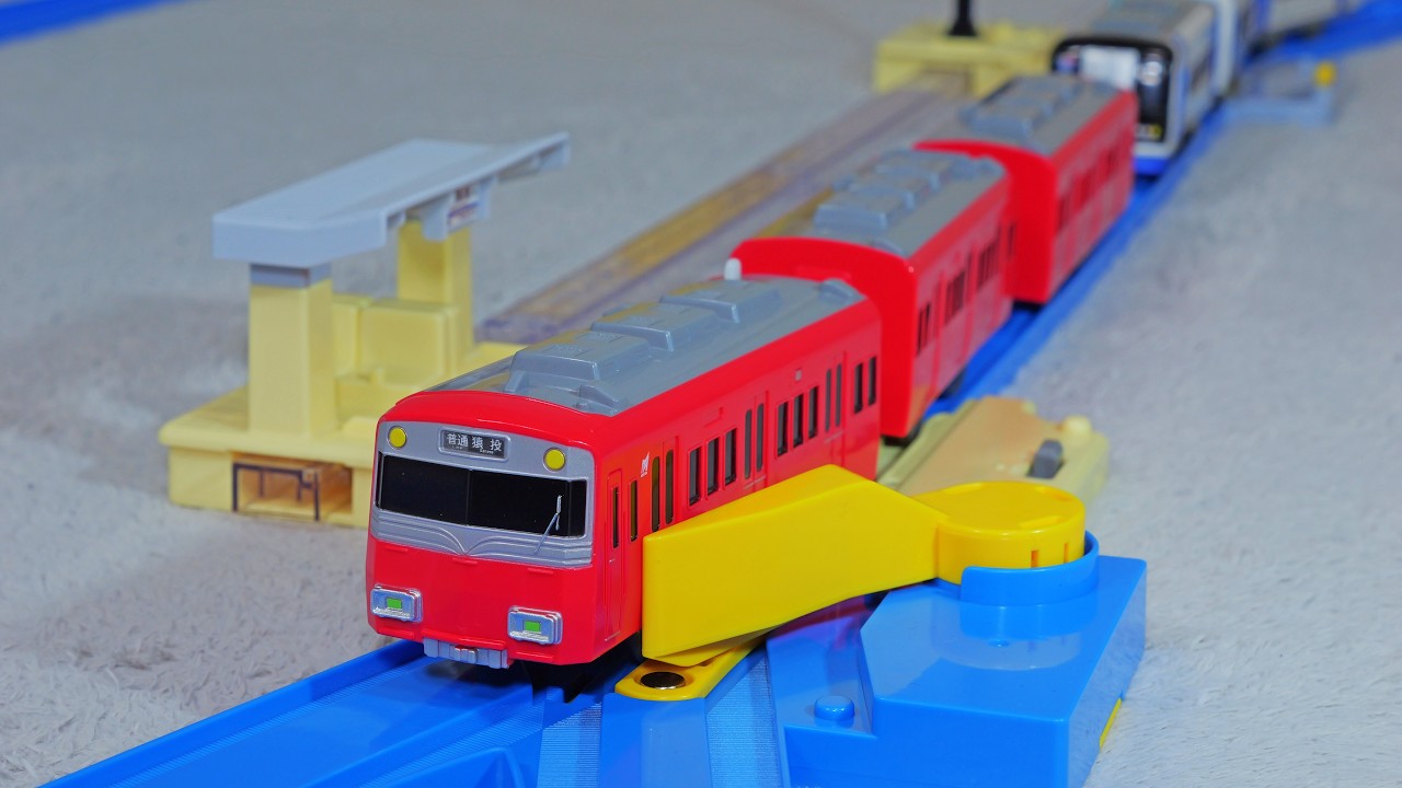 プラレール　名鉄6500系　自動Y字ポイントレール　アクションタウン 連続発車駅　2026年2月発売　新作プラレール