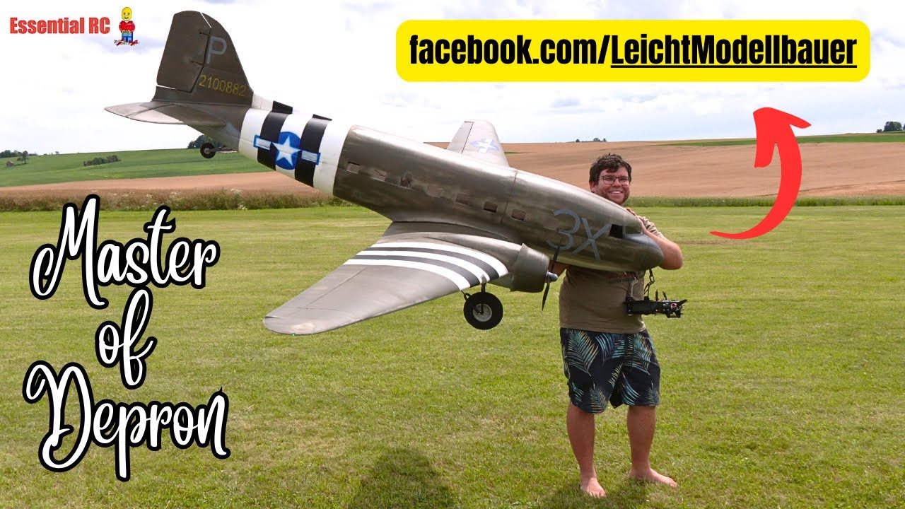 Superlight Weight RC C-47 | Jürgen Schönle, the 