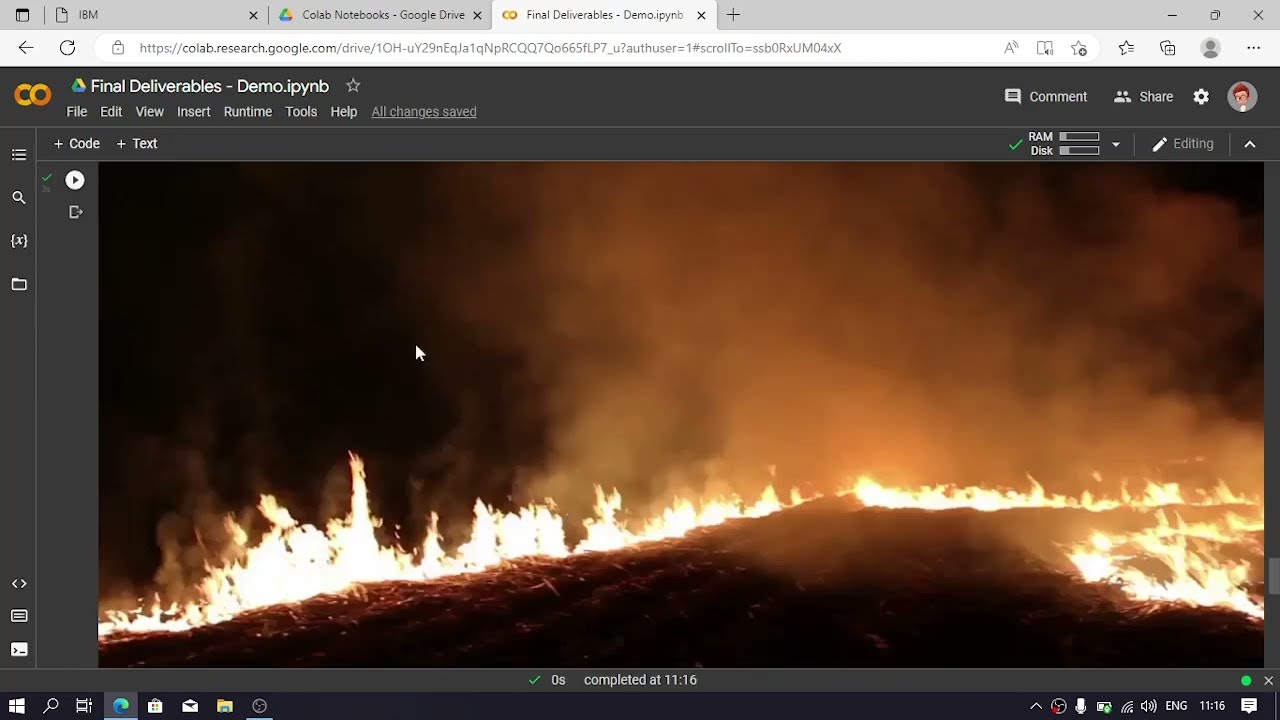 Emerging Methods for Early Detection of Forest Fires : Team ID - PNT2022TMID42321
