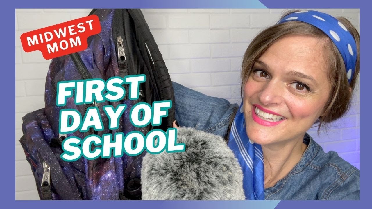 ASMR Roleplay: 🎒Midwest Mom packs your backpack for the first day of school!✏️