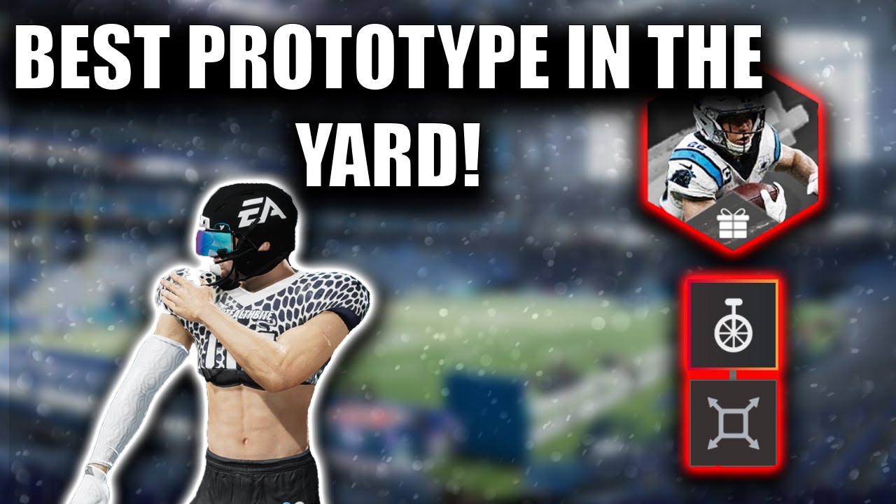 RUNNING BACK WITH A CANNON? BEST YARD PROTOTYPE! MADDEN 21 THE YARD!