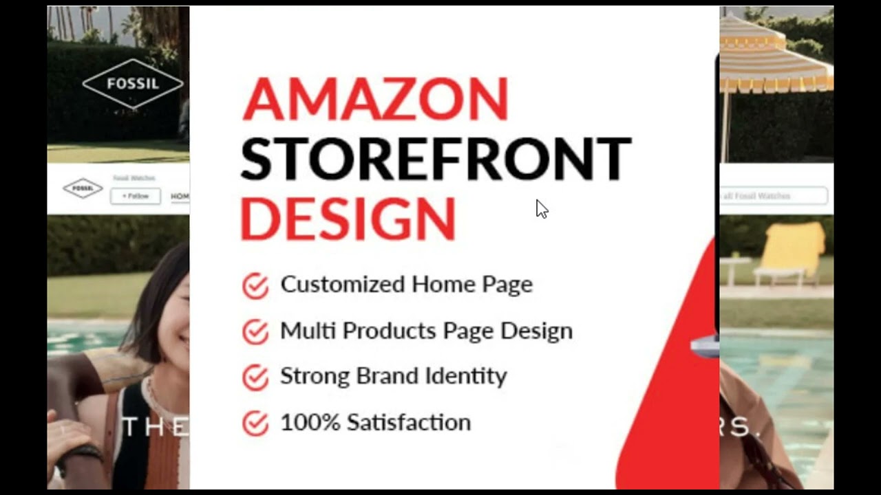 I will do professional luxury amazon brand store and storefront design