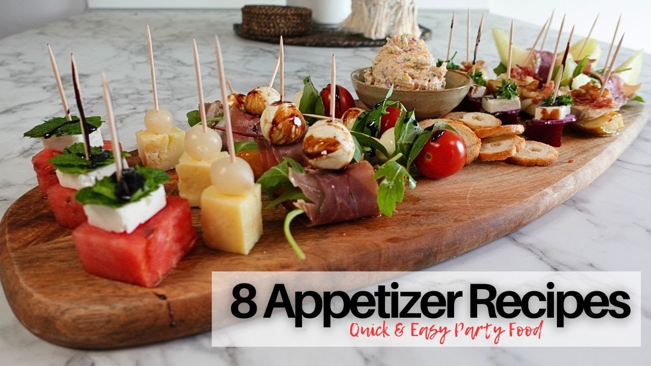 Appetizer Recipes | Quick and Easy Party Food