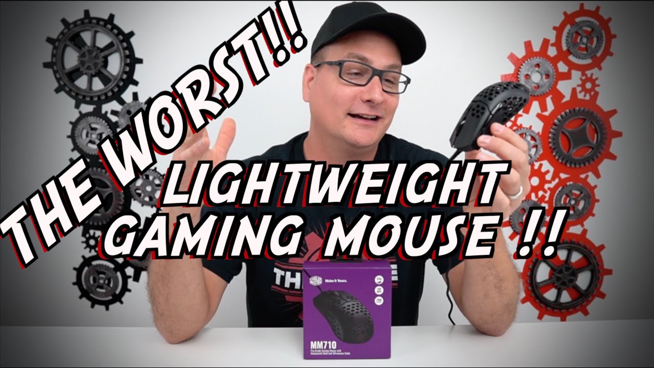 WORST LIGHTWEIGHT MOUSE! Cooler Master MM710 53G Gaming Mouse Honest Review