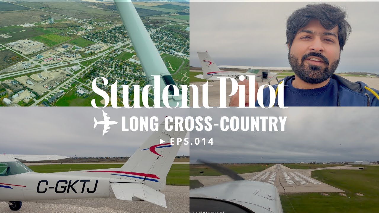 Life as a Student Pilot in Canada | Long Cross-Country | Harvs Air