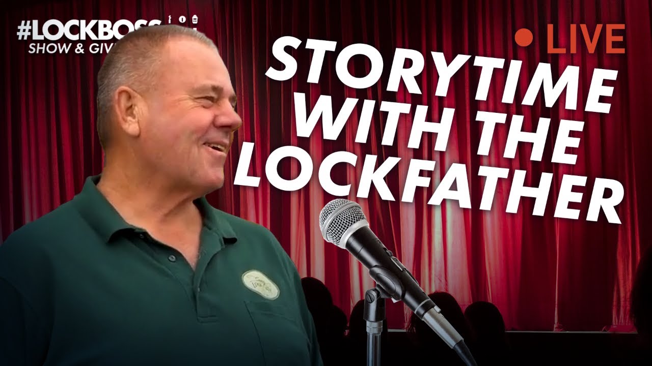 Lockfather Storytime! | #Lockboss Show & Giveaway