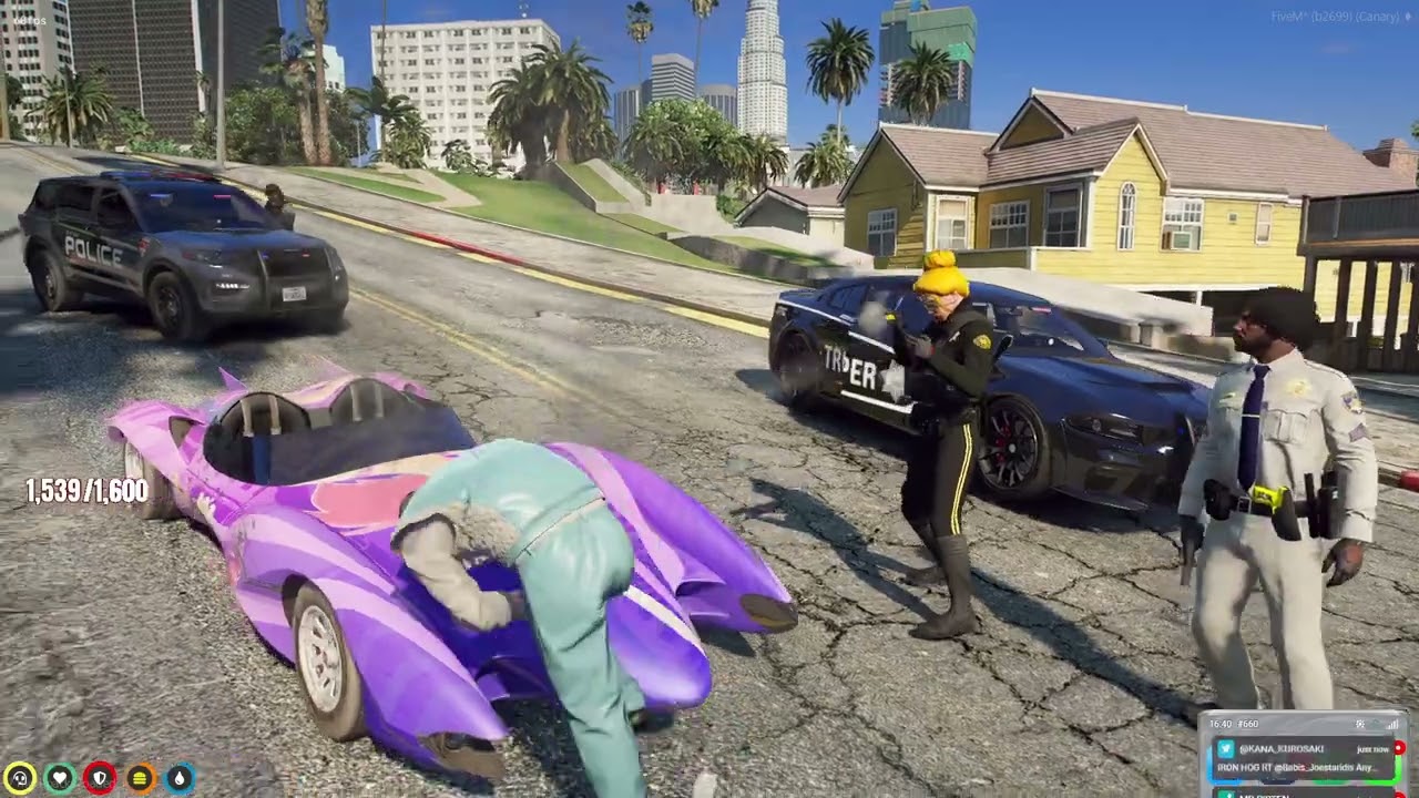 Vinny and Igor escape in style
