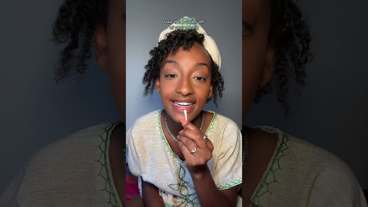 Glow-up natural makeup tips #habesha