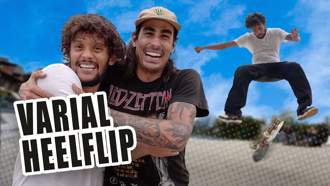 MANOBRA NOVA? SCARPA TENTA APRENDER VARIAL HEELFLIP