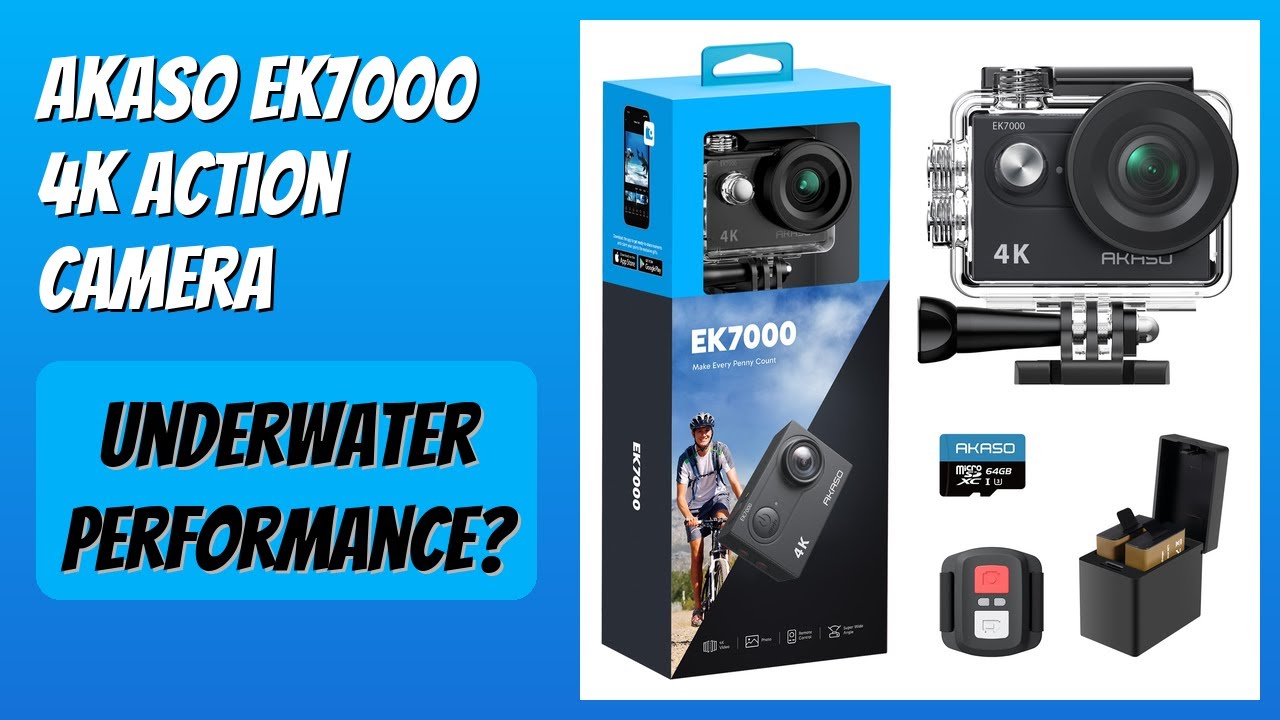 REVIEW (2026): AKASO EK7000 4K Action Camera. Features
