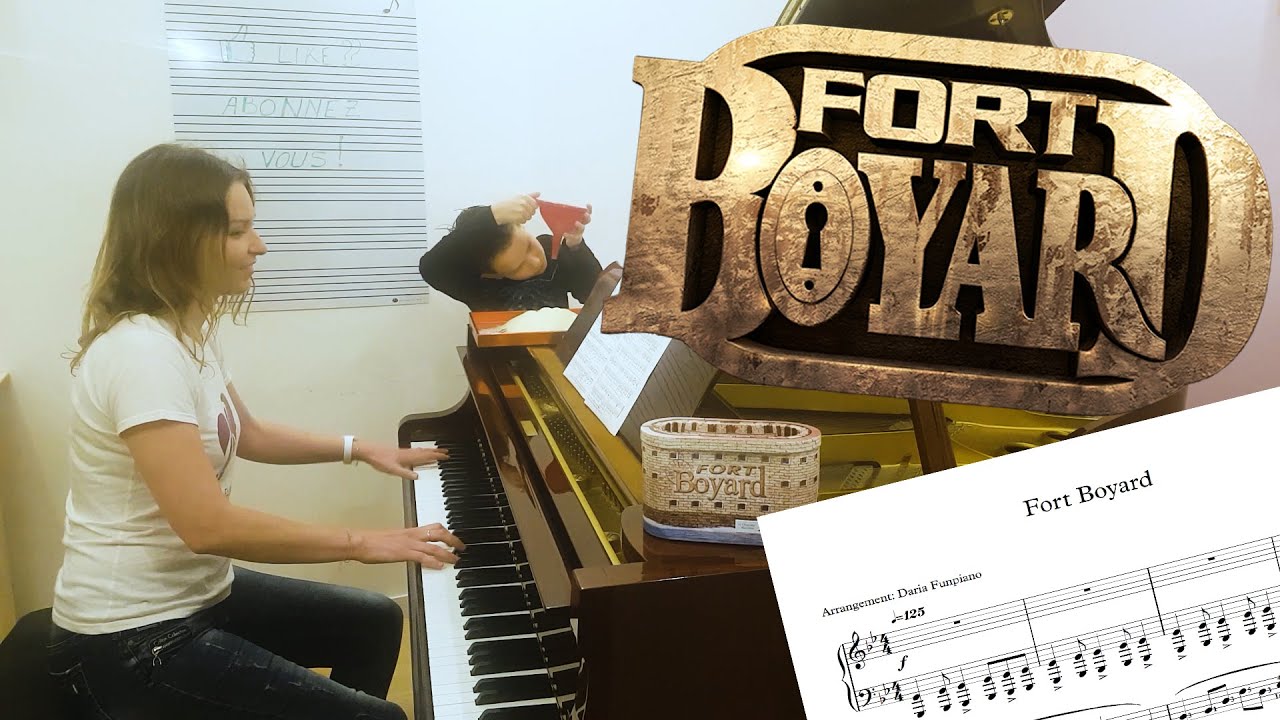 Fort Boyard | piano cover ( partition disponible)