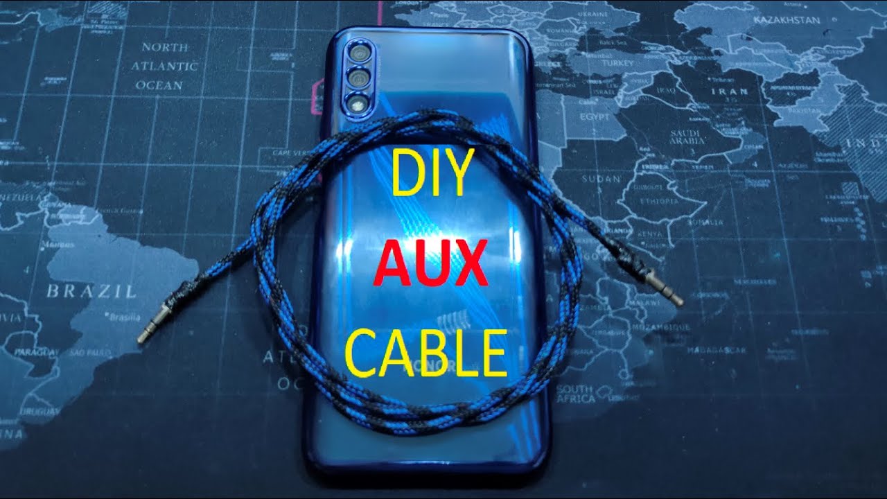 Как сделать самодельный Аукс кабель // DIY AUX CABLE