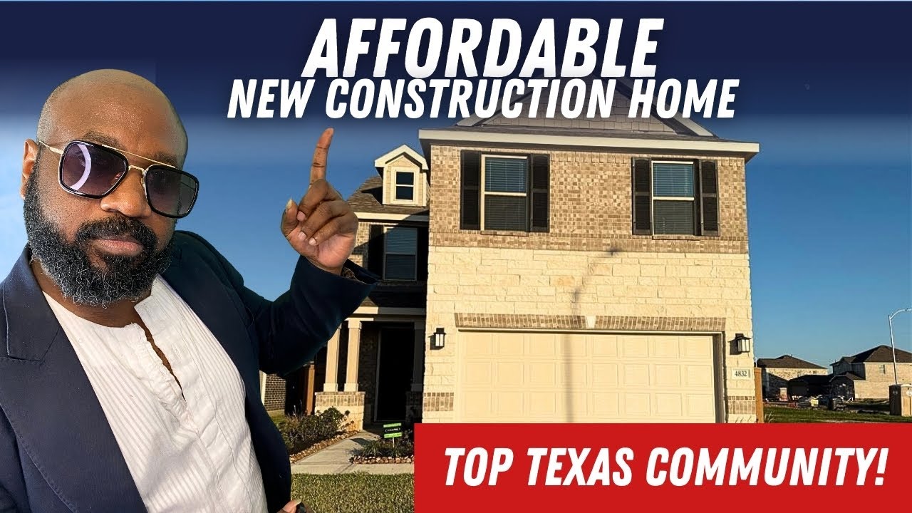 AFFORDABLE KATY TEXAS Family Home Tour: 4 Bedroom Single-Family in TOP SUNTERRA COMMUNITY