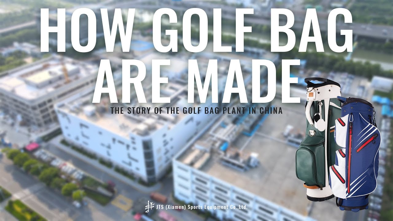 How Golf Bags Are Made? 🏅 Inside a Professional Golf Bag Factory Tour