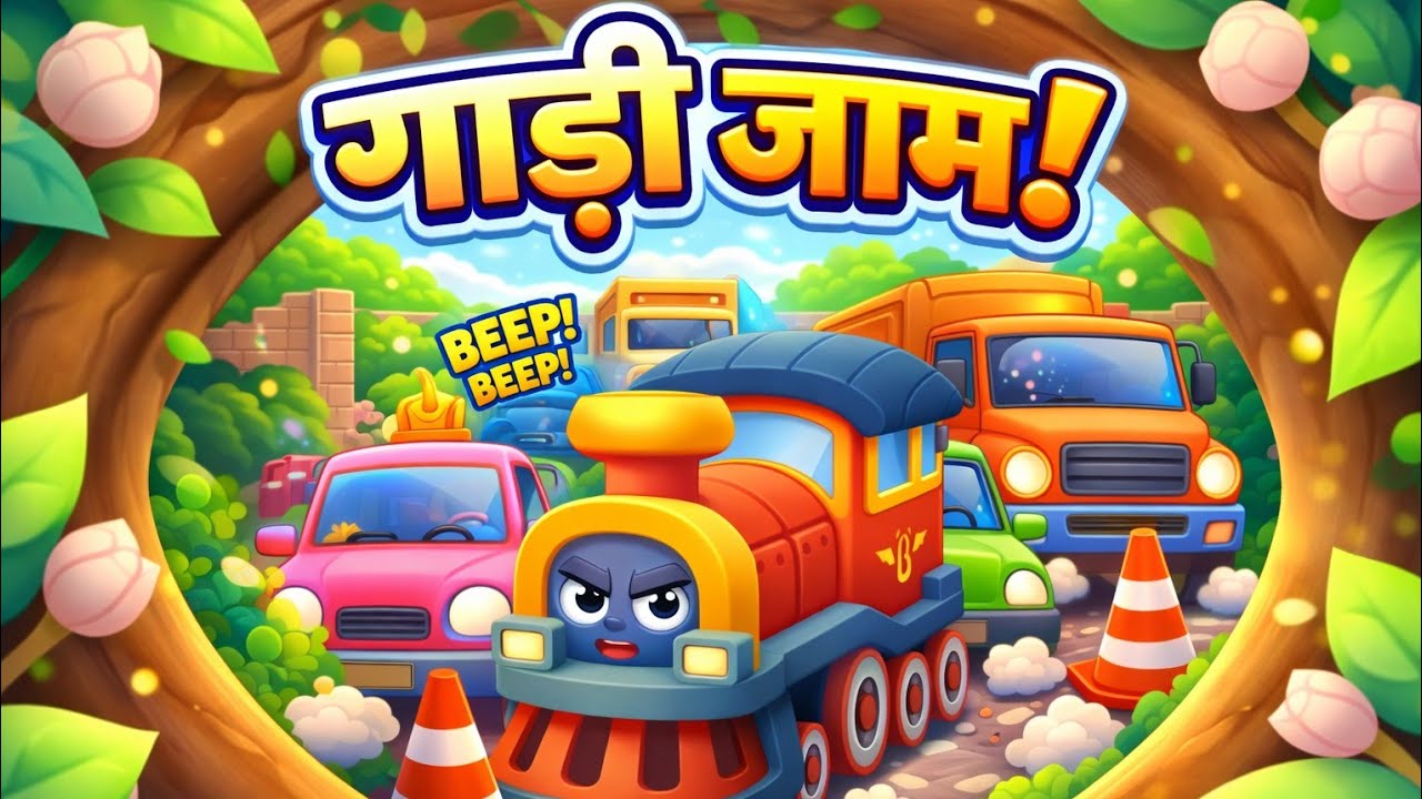 School Buses  Kids Cartoon Hindi Video 