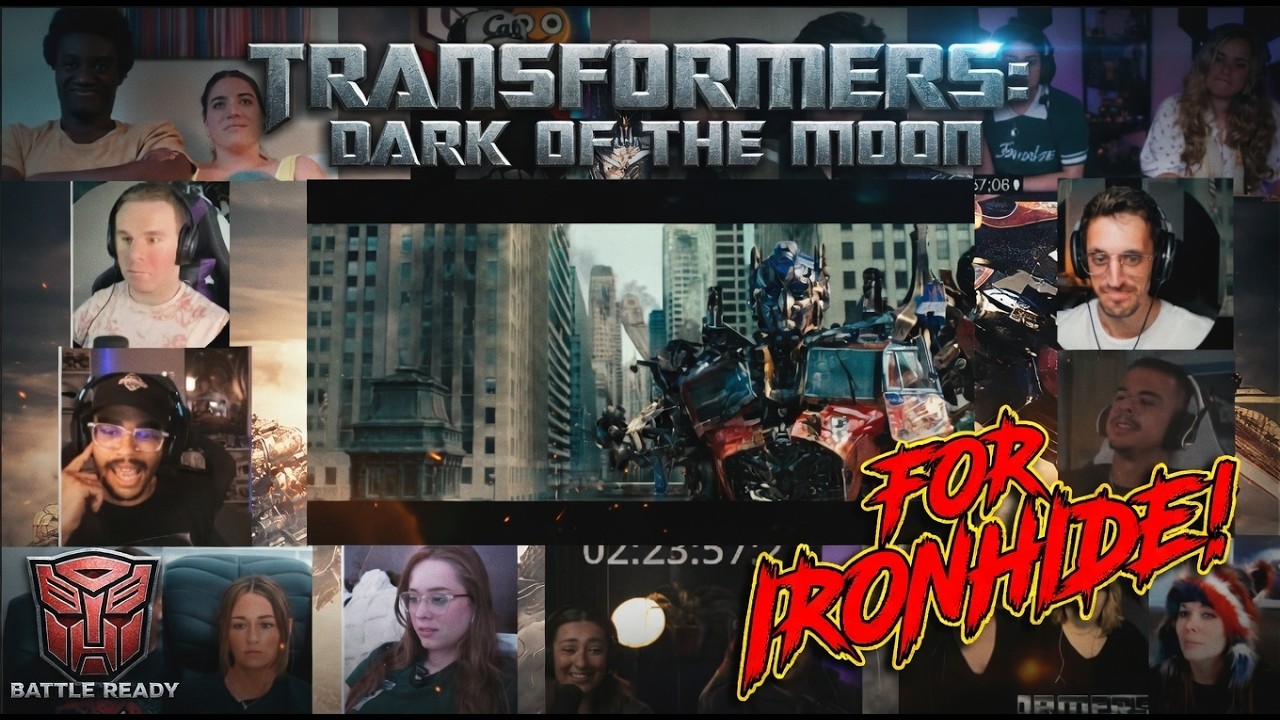 ULTIMATE Transformers Dark of the Moon Final Battle Reaction Mashup!