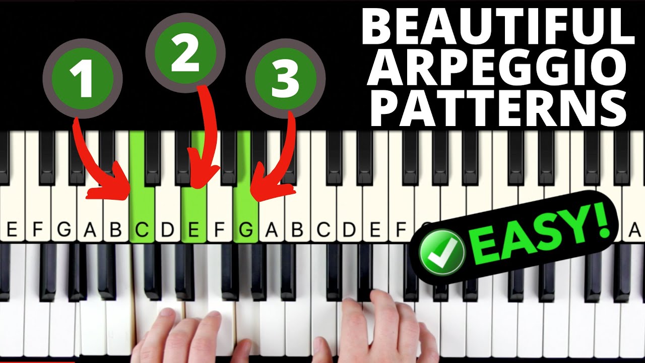 Beautiful Arpeggio Patterns for Beginners (Easy!!)