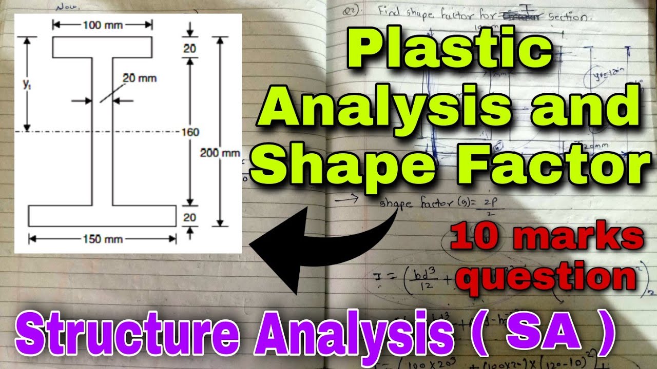 Plastic analysis and shape factor || Structural Analysis || SA || Civil Xpose