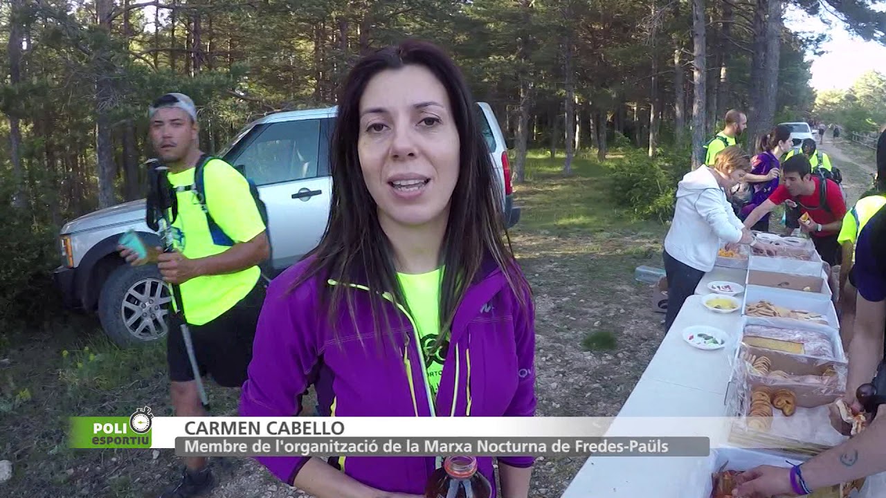 Els encants de la marxa nocturna de Fredes-Paüls captiven a 487 persones