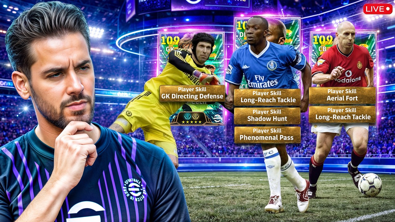 RARE MOBILE REVIEW! ČECH, STAM & MAKELELE PACK OPENING + FULL TEST! 🔥 eFootball 27 LIVE 🔴