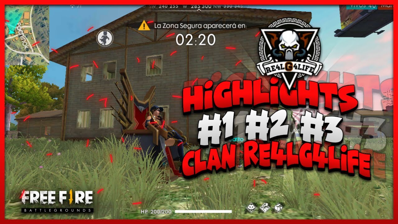 HIGHLIGHTS #1 #2 #3 | MEJORES JUGADAS ✅ [RECOPILACIÓN - RESUBIDO] // CLAN RE4LG4LIFE // FREE FIRE