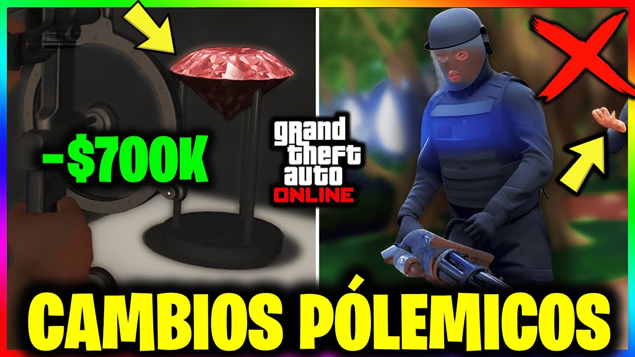 Los NERFEOS & CAMBIOS M&aacute;s P&Oacute;LEMICOS del GTA Online