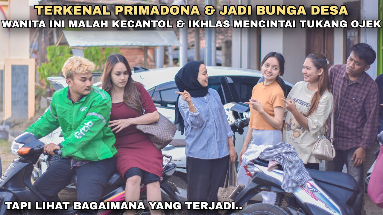 TAK SENGAJA PURA-PURA NYAMAR JADI TUKANG OJEK, CEO KAYA DATANG KE DESA DEMI KENALAN SAMA BUNGA DESA