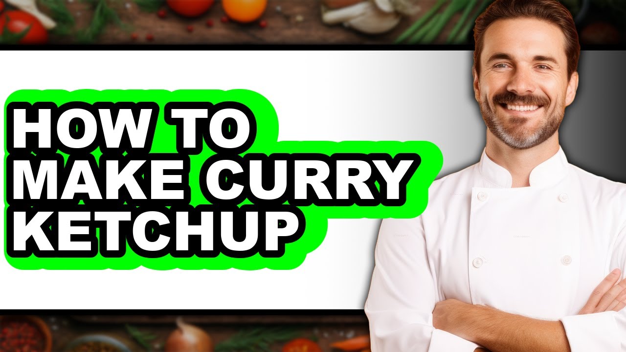 How To Make Curry Ketchup - Step By Step