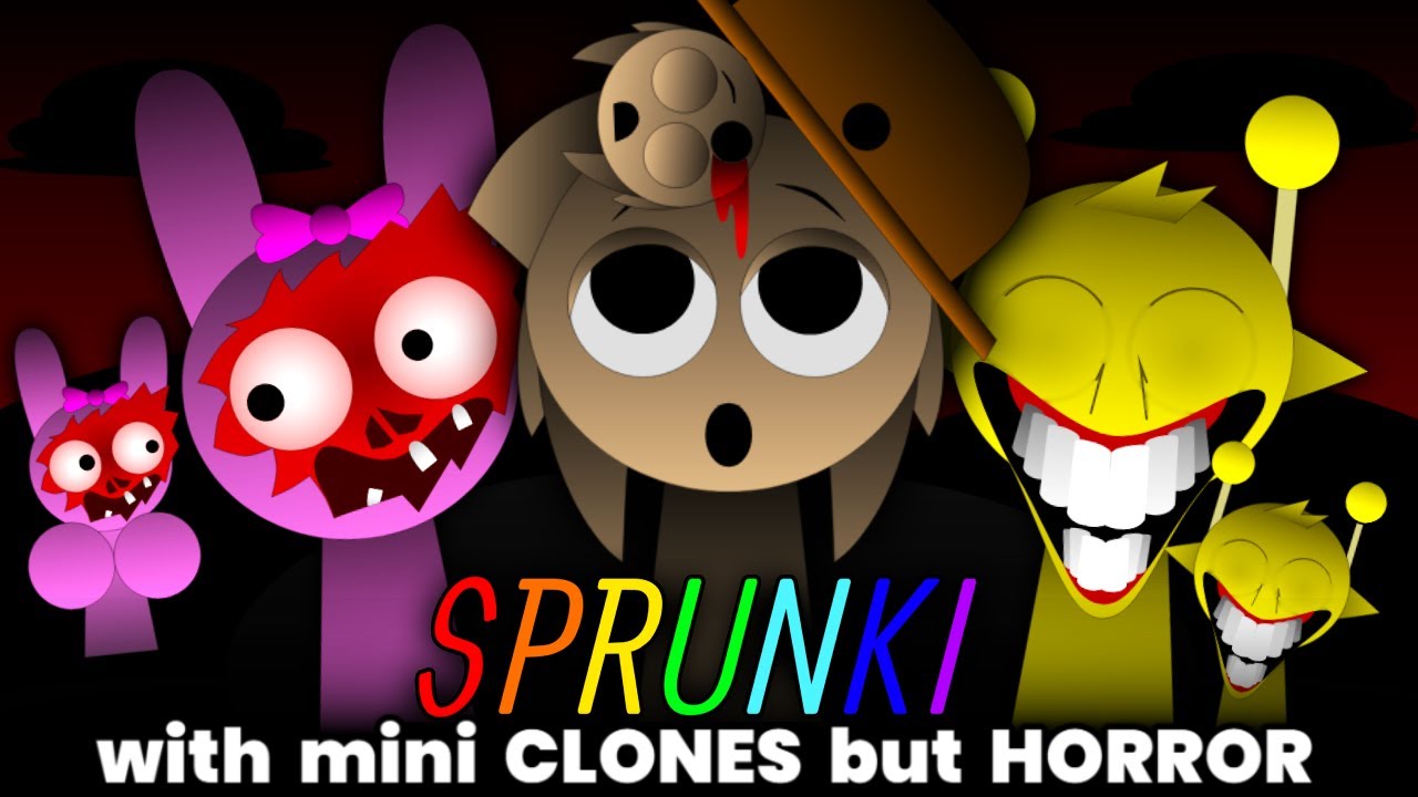 Sprunki With MINI CLONES But HORROR | Phase 2 Version