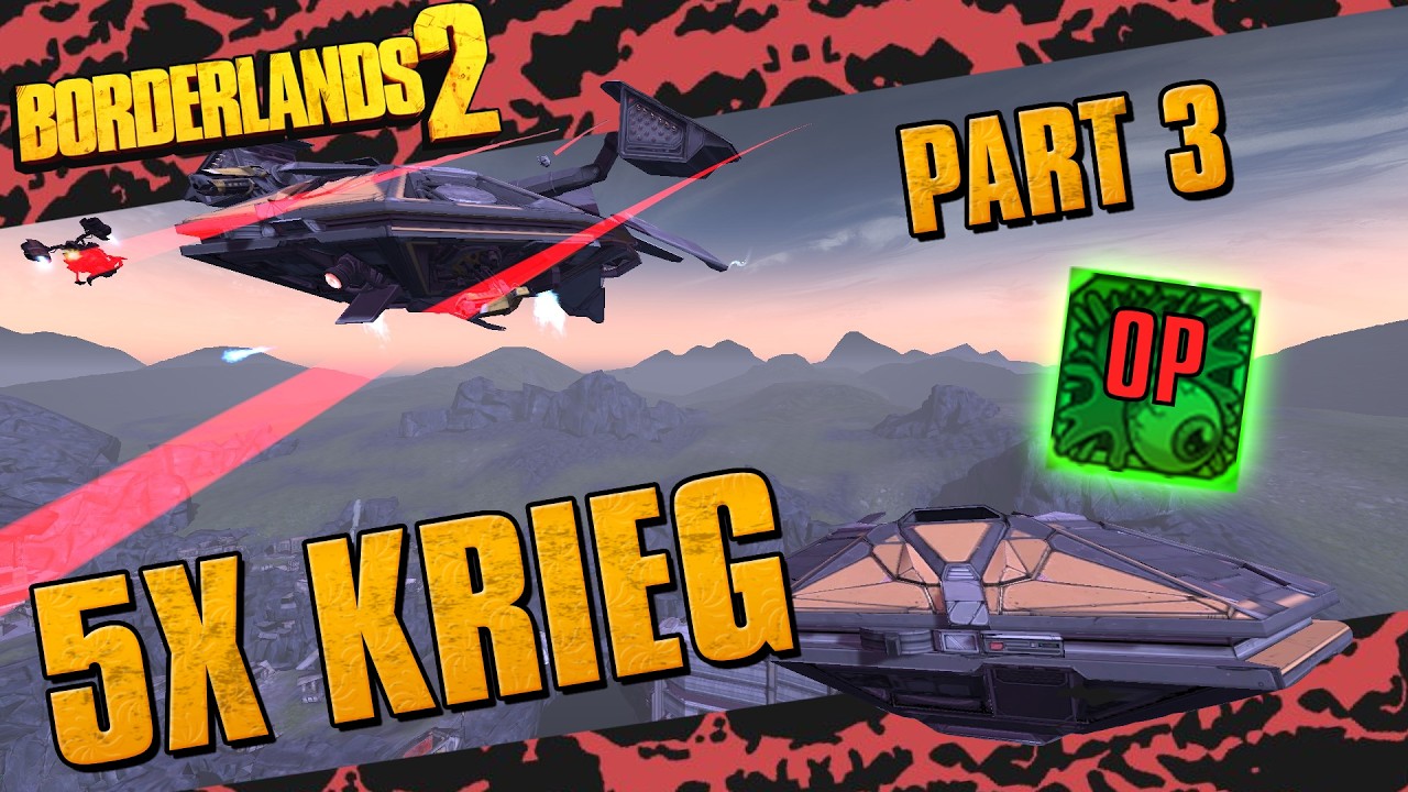 Krieg 5x Spawns | Main Story ✅ BLOODSPLOSION ✅ | Borderlands 2 | Part 3