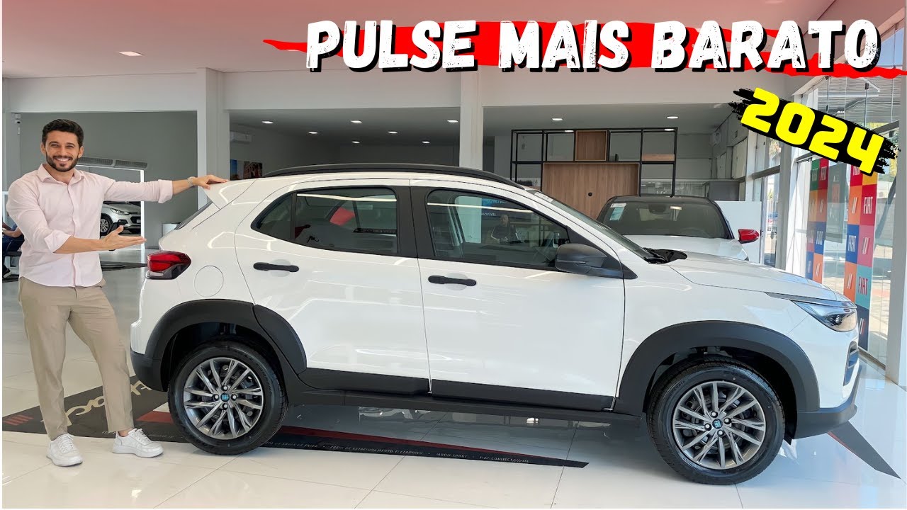 FIAT PULSE 2024 na versão mais barata motor 1.3 e câmbio manual