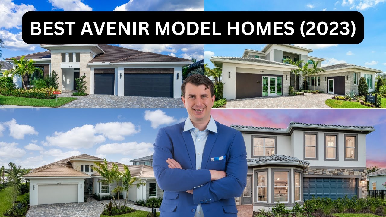 TOP 5 AVENIR PALM BEACH GARDENS NEW CONSTRUCTION MODEL HOMES (2023) | FLORIDA REAL ESTATE