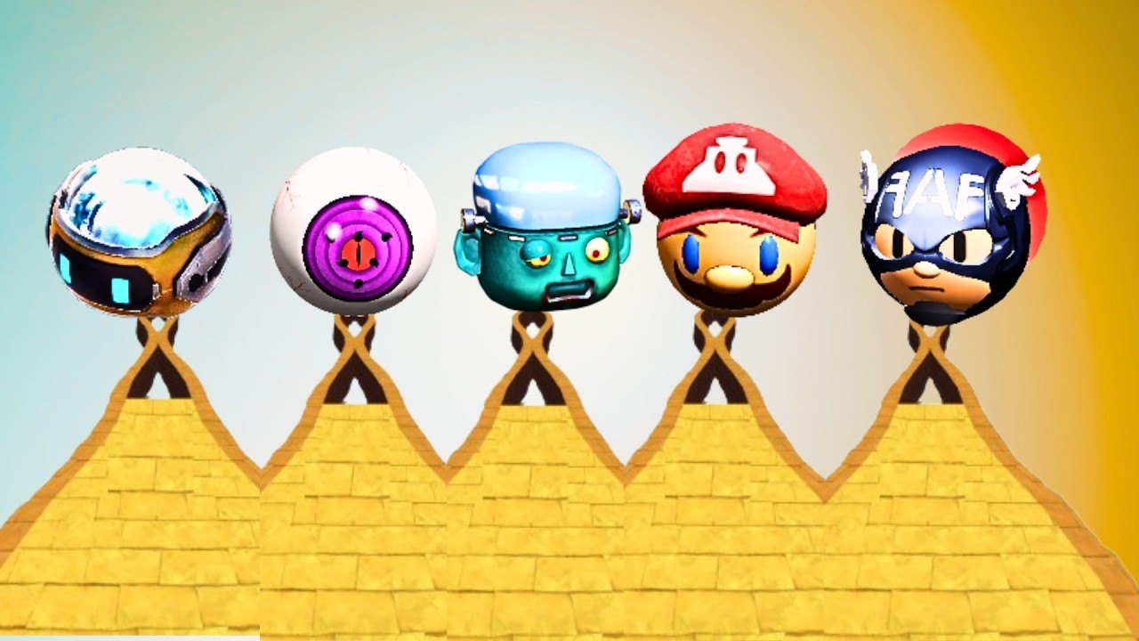Going Balls VS Sky Rolling Ball 3D Ultimate Walkthrough Race!🚀| Viral Ball Game | Android Games