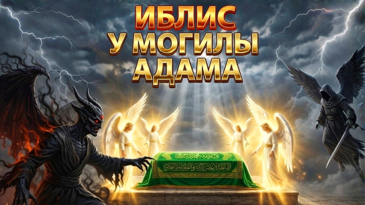 ПОСЛЕДНИЙ ВЗДОХ ШАЙТАНА: Шокирующая правда о встрече Иблиса и Ангела Смерти!