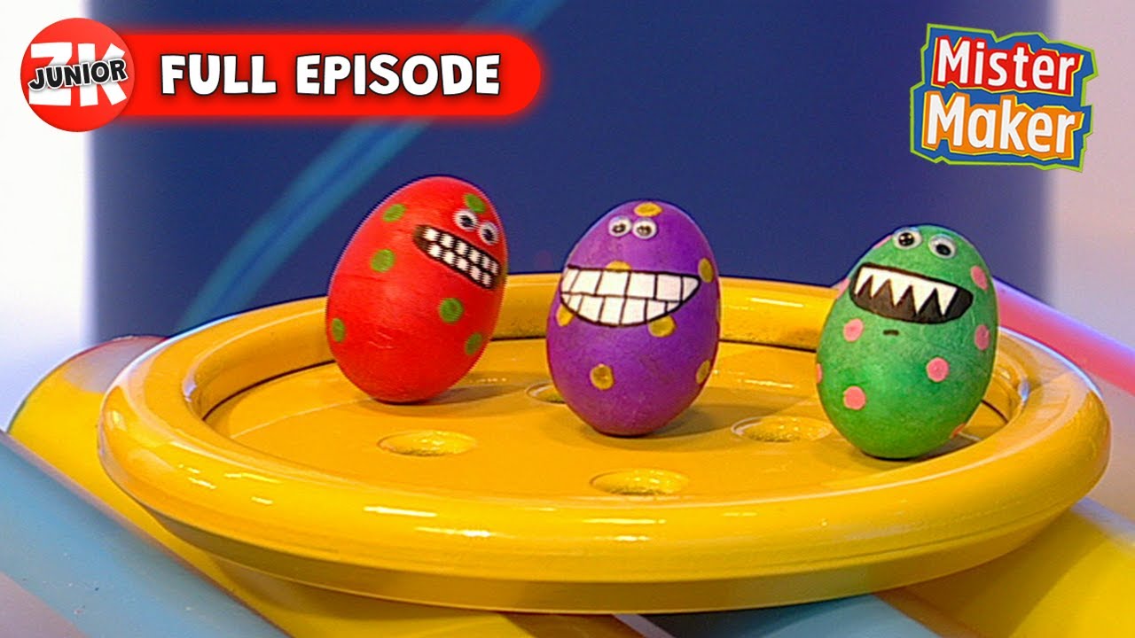 Mister Maker | Series 3, Episode 16 | Splatter Stencil Picture