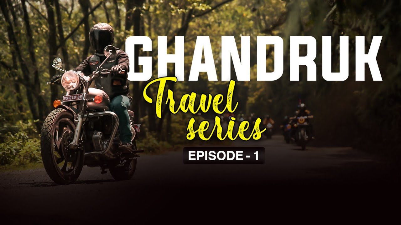 Bullet Ride To Ghandruk | Travel Series Ep-1 | Pokhara Customs Cafe & Motorcycle | Royal Enfield |