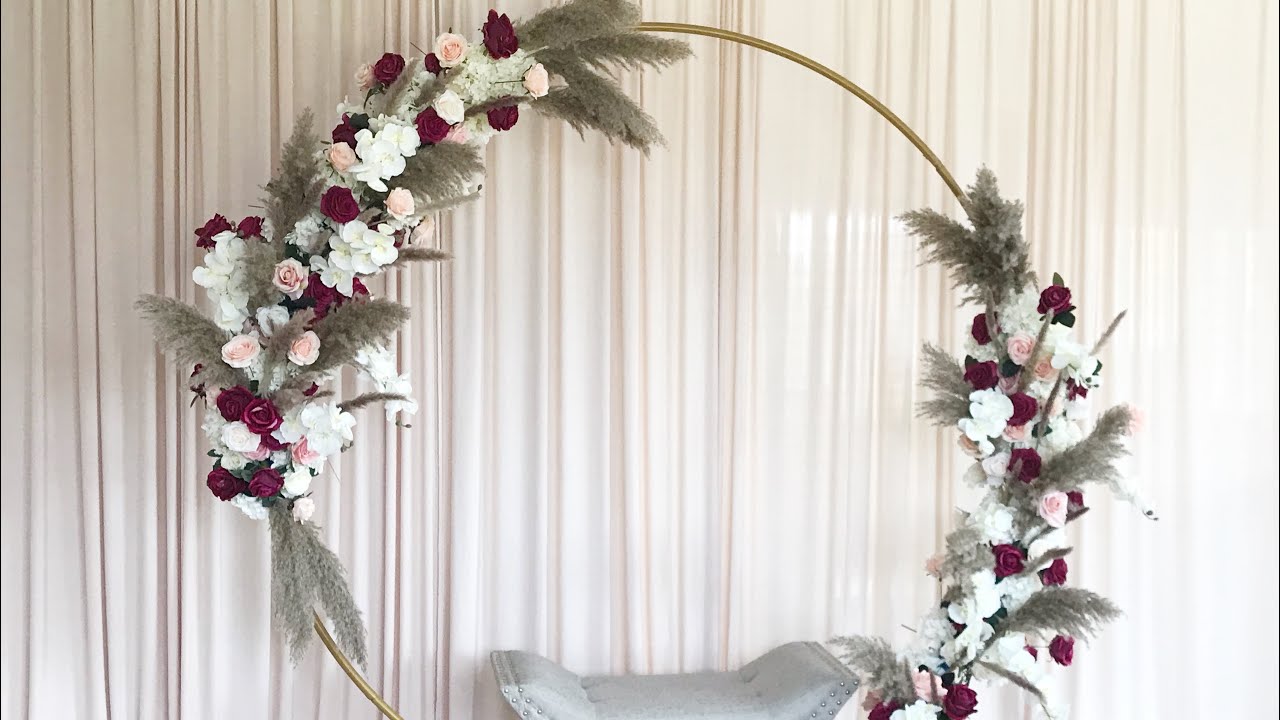 DIY - Pampas Grass decor DIY Arch Decor DIY- Bohemian wedding