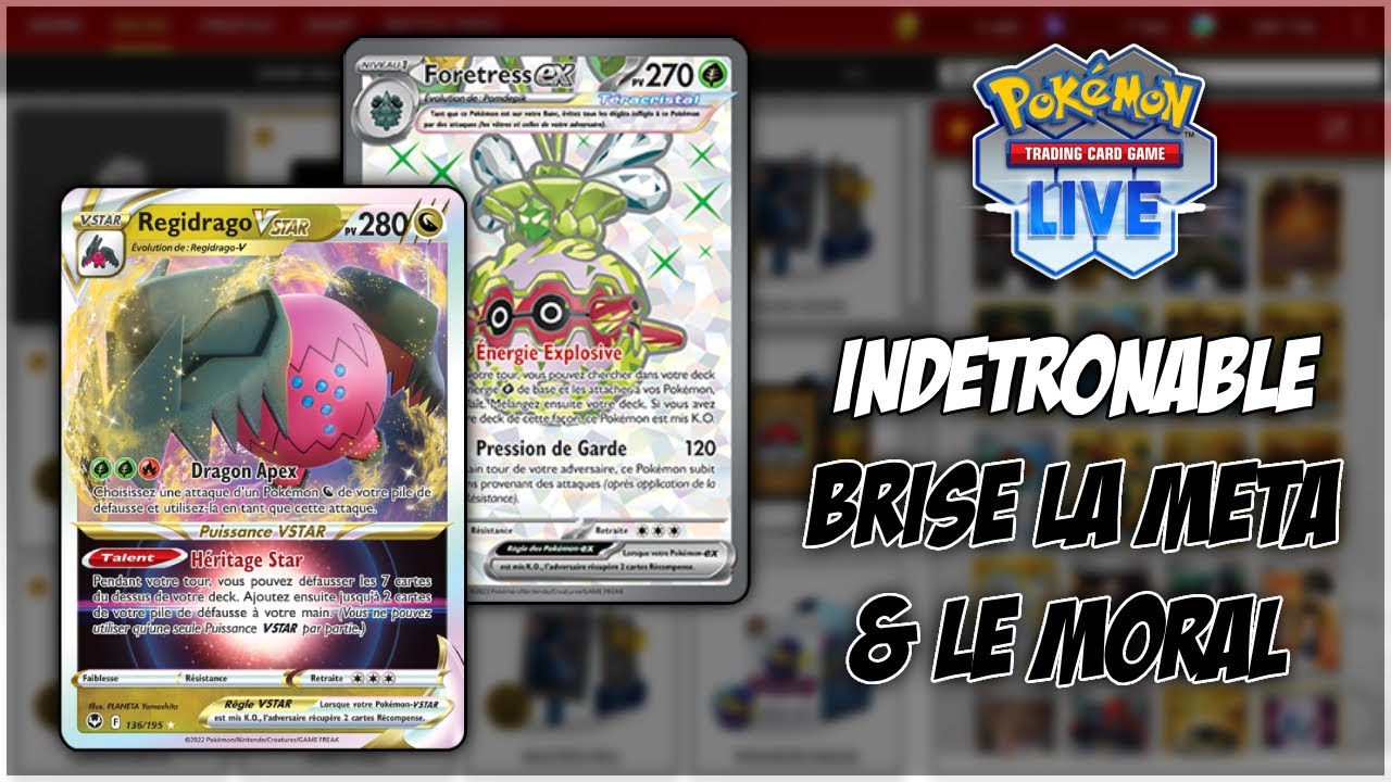 Pokemon PTCGL : Regidrago Vstar Est IMMORTEL !