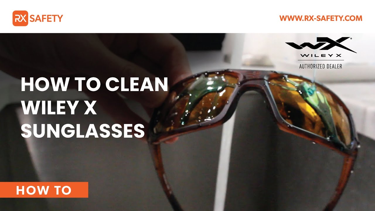How To Clean Your Wiley X Sunglasses | Wiley X Prescription Sunglasses | RX Safety