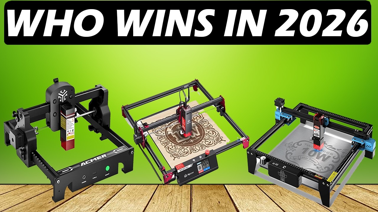 Top 3 Best CNC Laser Engravers 2026 – Ultimate Buying Guide