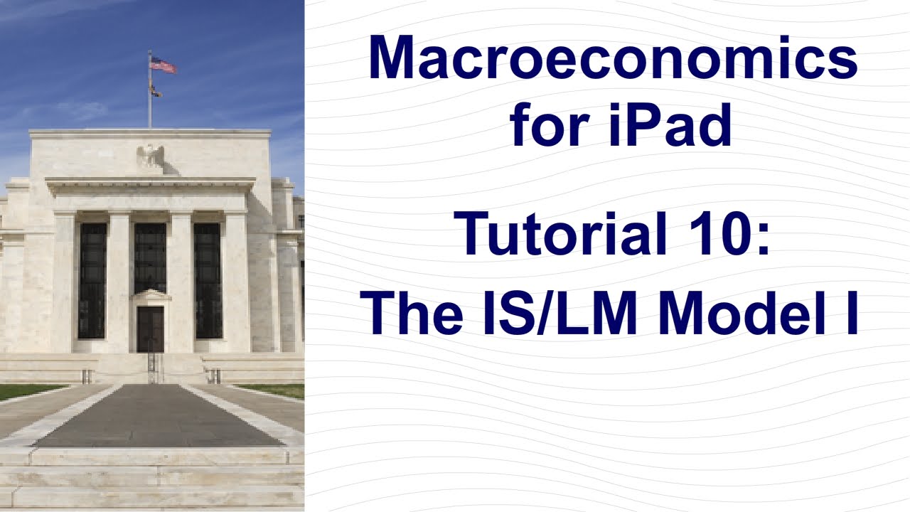 Tutorial 10: The IS/LM Model I│Central banks, monetary reaction, generating the IS and LM curves.