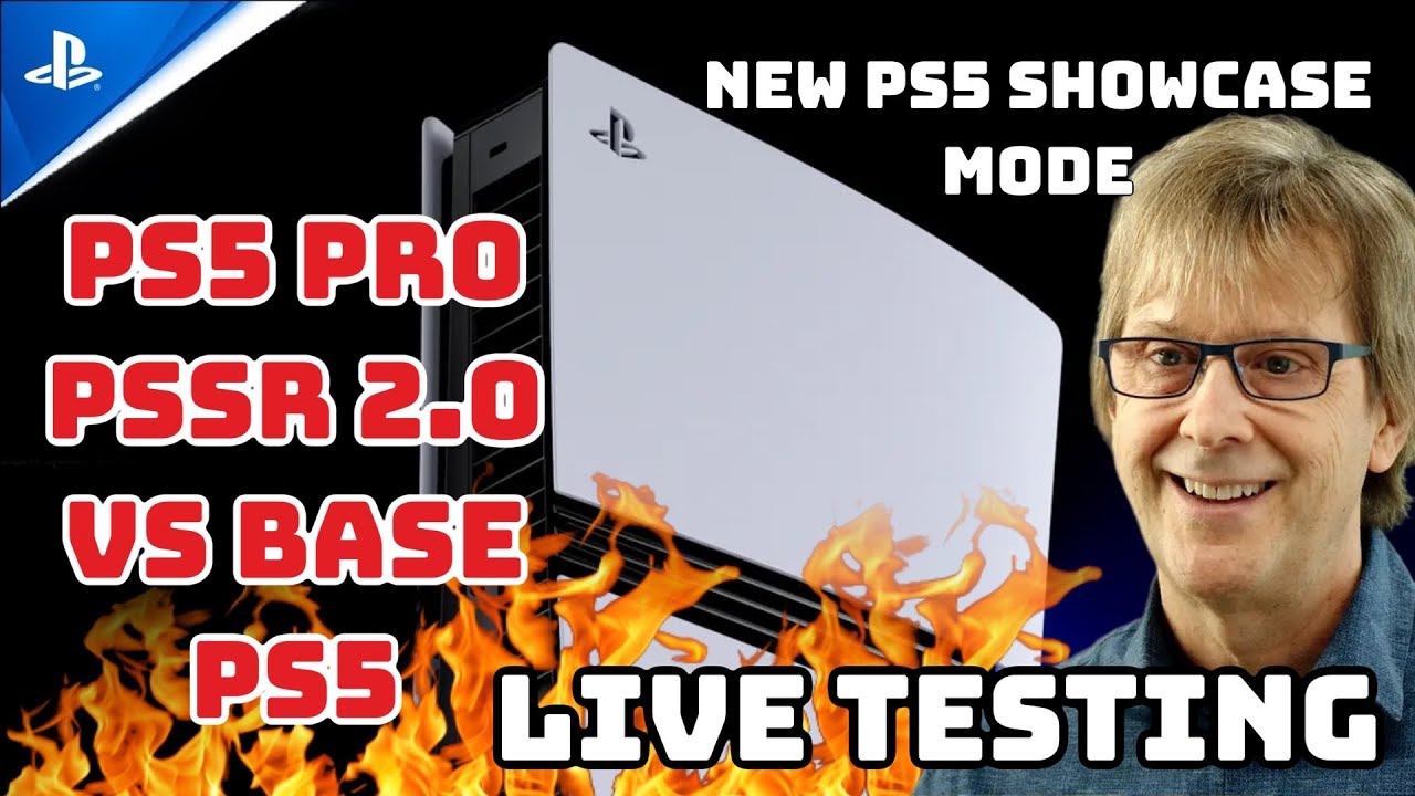 Testing PS5 Pro PSSR 2.0 vs Base PS5 & PSSR 1 Games - New PS5 Showcase Mode Update