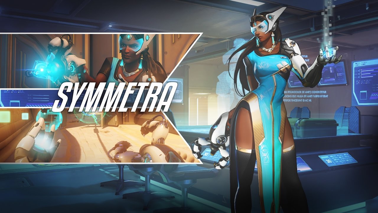 OVERWATCH: SYMMETRA | СИММЕРТРА ► Разбор персонажа, геймплей