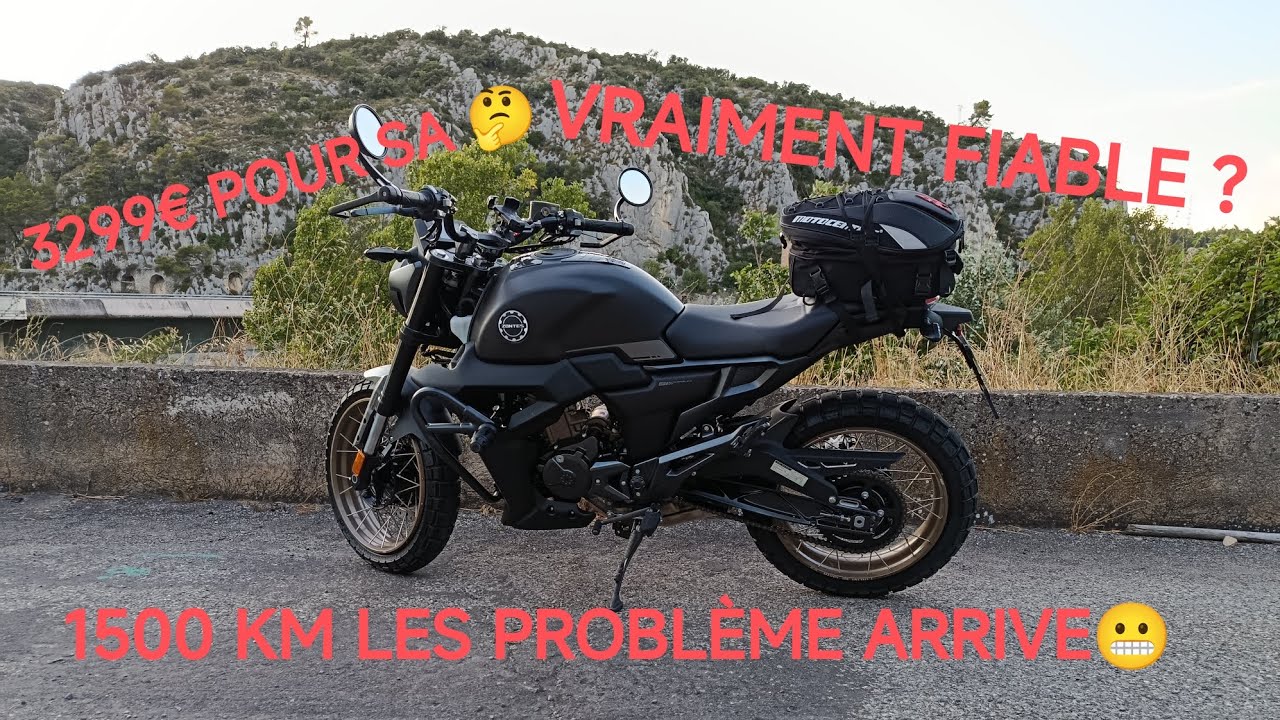AVIS SCRAMBLER X APRÈS 1500 KM #automobile #moto #bike #scrambler #zontes #125cc #2025 #test #avis 