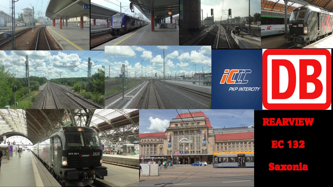 Krak&oacute;w Gł&oacute;wny - Leipzig Hauptbahnhof I EC 132 Saxonia I EU160-075/6193 565 I 6.06.2026