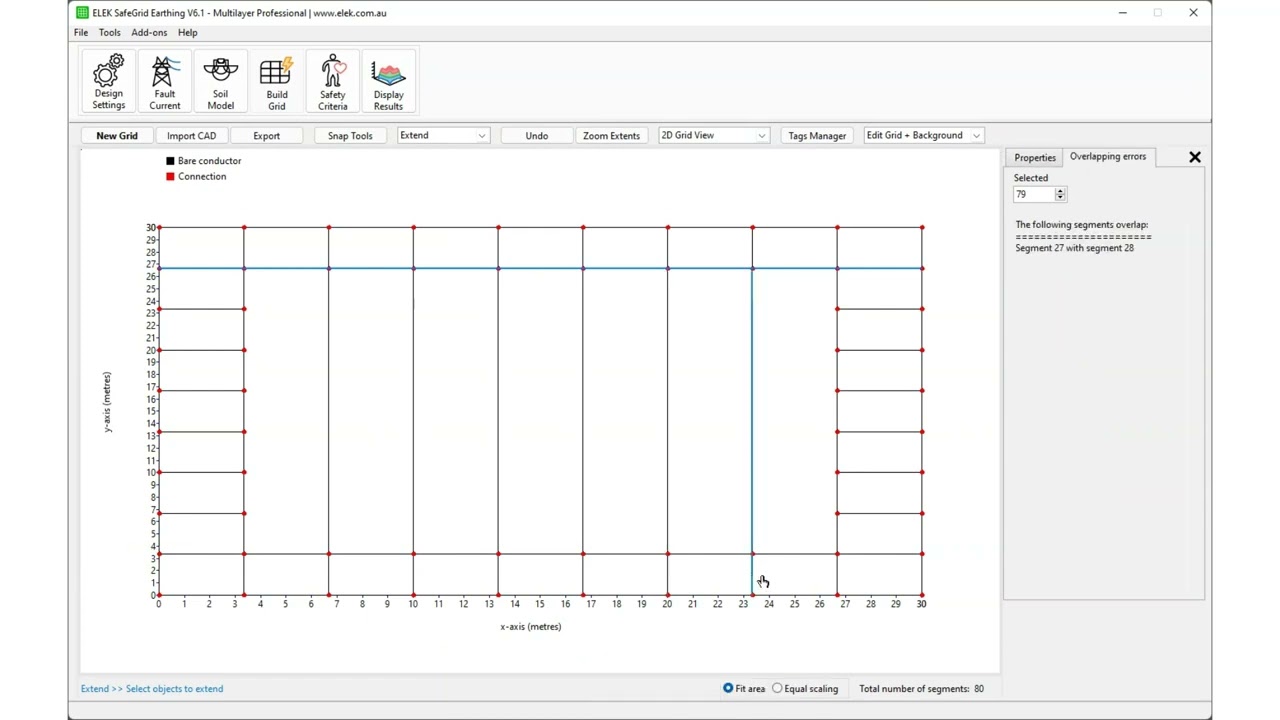 How to Use the Grid Drawing Tools | SafeGrid Earthing Software Tutorial