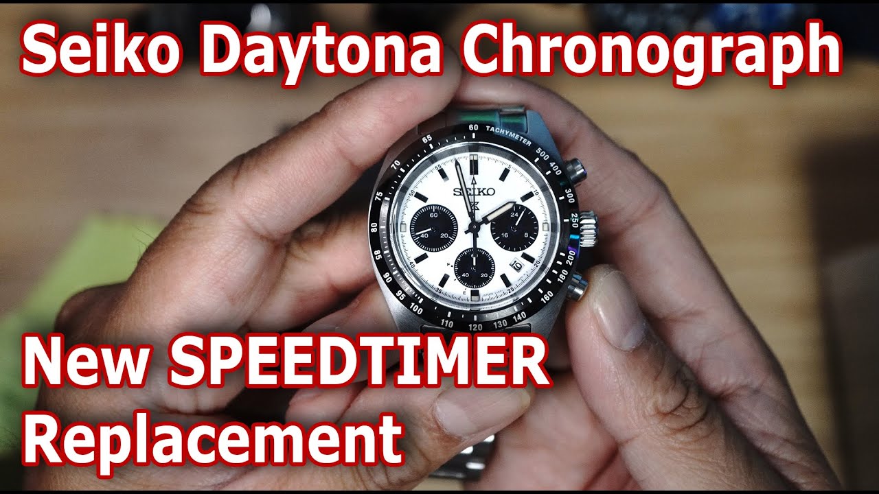 Лучший хронограф Seiko? Seiko SBDL085 / SSC813 Speedtimer.