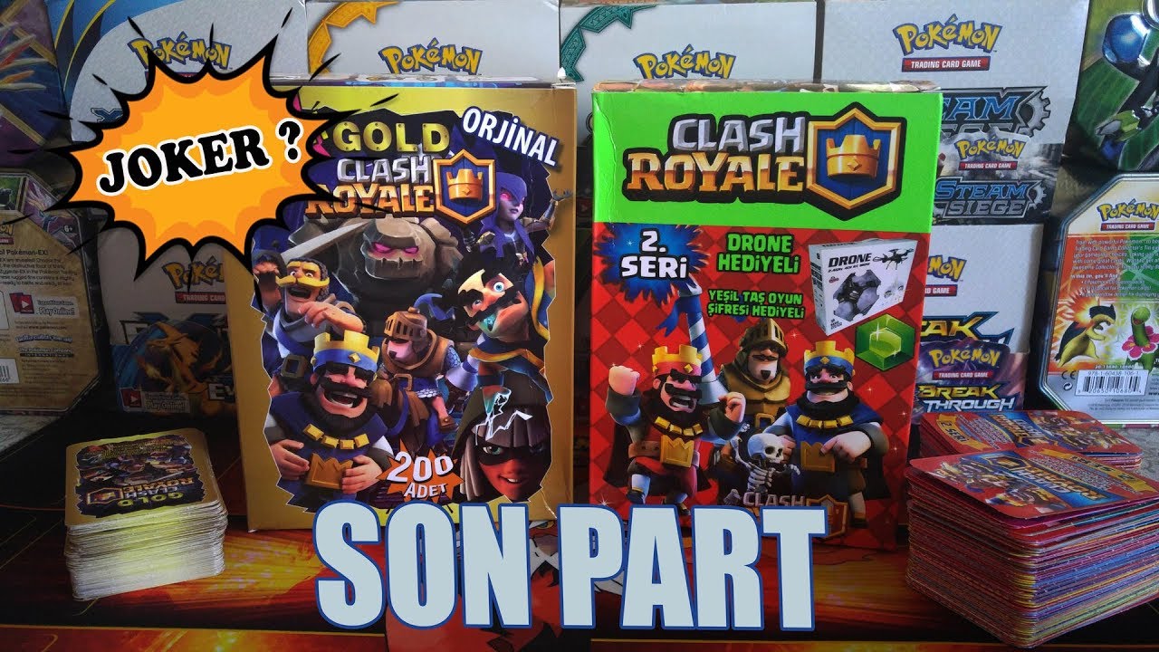 Clash Royale 2.Seri ve 3.Seri Kartları Açıyoruz - Joker Kartı Bulabilecek miyiz ? - 160 Paket