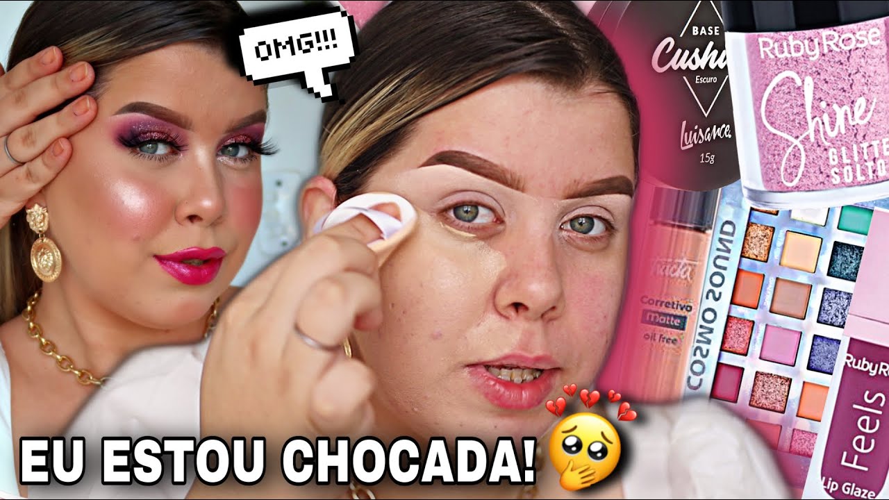 Finalmente *TESTEI* a paleta *COSMO SOUND* e makes que *SEMPRE QUIS*
