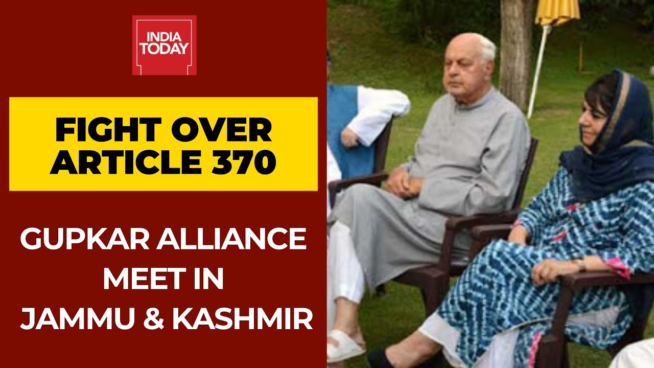 Gupkar Alliance Meet At Mehbooba Mufti's Residence; Senior Leaders Of 6 Parties To Attend The Meet